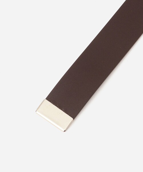 Saturdays NYC（サタデーズ ニューヨークシティ ）の「G.I Leather Belt（ベルト・メンズ・ブラック/ダークブラウン・FREE）」の7枚目の写真