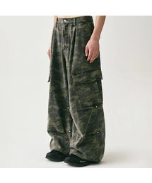 Side Big Cargo Pants CAMO