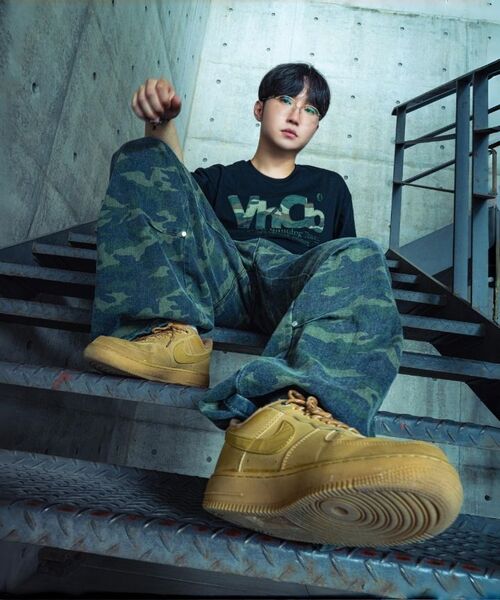 AVANDRESS（アバンドレス ）の「Side Big Cargo Pants CAMO（デニムパンツ・レディース・カーキ・XX-SMALL/SMALL/MEDIUM/LARGE/X-SMALL）」の16枚目の写真