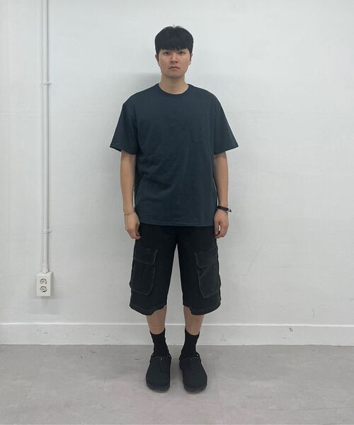 Millo Archive（ミロ アーカイブ）の「ストライプポケットTシャツ[ヴィンテージブルー]（Tシャツ/カットソー・メンズ・その他・MEDIUM/LARGE/X-LARGE）」の6枚目の写真