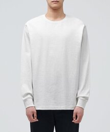 クルーネック長袖Tシャツ[オートミール]