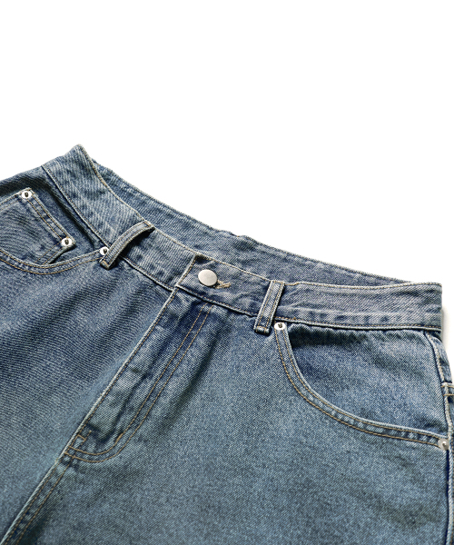 GAKKAI UNIONS(ガッカイユニオンズ)の「デニムバミューダパンツヴィンテージブルー(その他パンツ・レディース・その他・SMALL/MEDIUM/LARGE)」の5枚目の写真