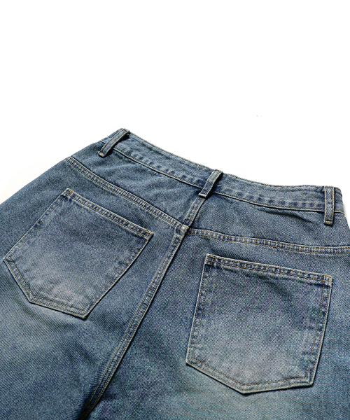GAKKAI UNIONS(ガッカイユニオンズ)の「デニムバミューダパンツヴィンテージブルー(その他パンツ・レディース・その他・SMALL/MEDIUM/LARGE)」の6枚目の写真