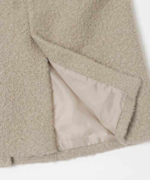 F by ROSSO(エフバイロッソ)の「F by ROSSO 『UR TECH』ブークレステンカラーコート(ステンカラーコート・レディース・ベージュ/ネイビー・FREE)」の17枚目の写真