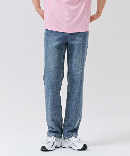 CHASECULT(チェイスカルト)の「男性インバンディングストレートデニムパンツ-DERK2313B0N(デニムパンツ・メンズ・インディゴブルー・76/82/86/70)」の1枚目の写真