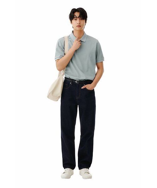 MUSINSA STANDARD（ムシンサスタンダード）の「レギュラーフィットデニムパンツ [ディープインディゴ]（デニムパンツ・メンズ・その他・40/38/42/36/34/32/30/31/33/26/27/28/29）」の14枚目の写真
