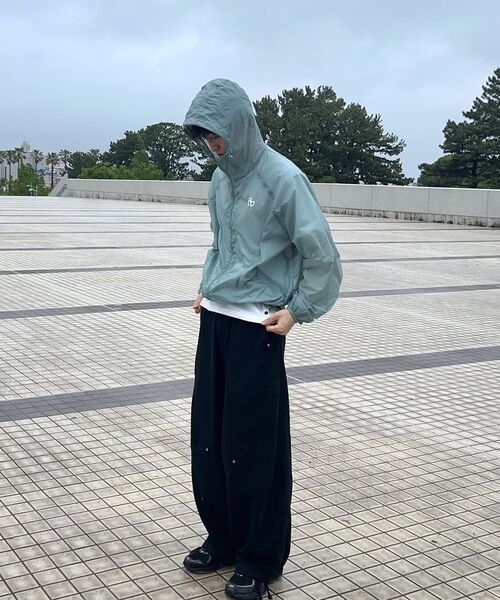 NOMANUAL(NOMANUAL)の「AETHER NYLON JACKET - MARINA(ナイロンジャケット・レディース・その他・MEDIUM/LARGE)」の15枚目の写真