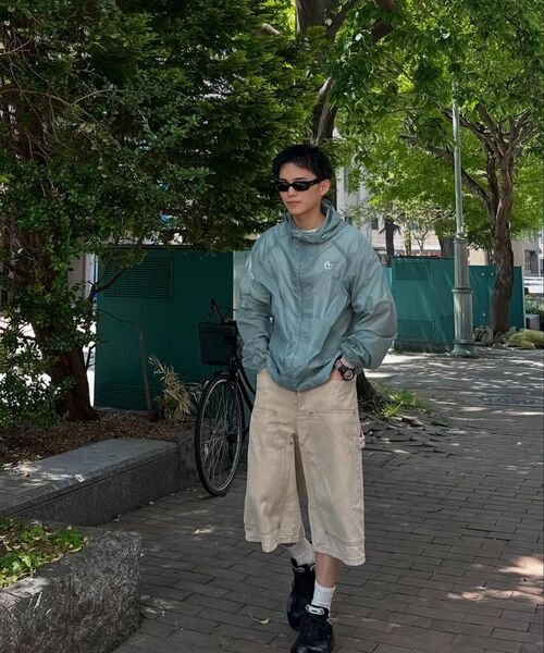 NOMANUAL(NOMANUAL)の「AETHER NYLON JACKET - MARINA(ナイロンジャケット・レディース・その他・MEDIUM/LARGE)」の17枚目の写真