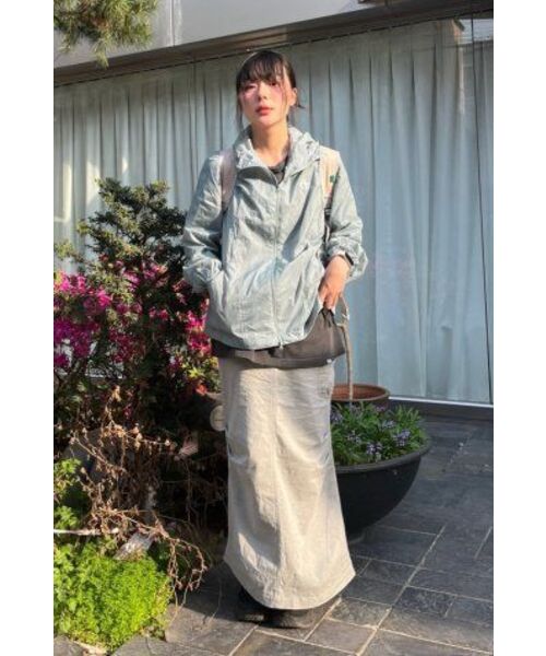 NOMANUAL(NOMANUAL)の「AETHER NYLON JACKET - MARINA(ナイロンジャケット・レディース・その他・MEDIUM/LARGE)」の3枚目の写真