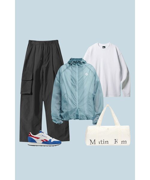 NOMANUAL(NOMANUAL)の「AETHER NYLON JACKET - MARINA(ナイロンジャケット・レディース・その他・MEDIUM/LARGE)」の7枚目の写真