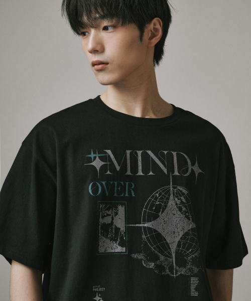 Verdnt（バーダント）の「マインド半袖Tシャツ[ブラック]（Tシャツ/カットソー・レディース・ブラック・SMALL/MEDIUM/LARGE/X-SMALL）」の3枚目の写真