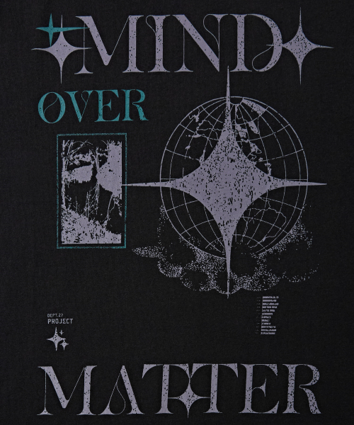 Verdnt（バーダント）の「マインド半袖Tシャツ[ブラック]（Tシャツ/カットソー・レディース・ブラック・SMALL/MEDIUM/LARGE/X-SMALL）」の8枚目の写真