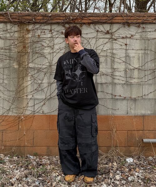 Verdnt（バーダント）の「マインド半袖Tシャツ[ブラック]（Tシャツ/カットソー・レディース・ブラック・SMALL/MEDIUM/LARGE/X-SMALL）」の9枚目の写真