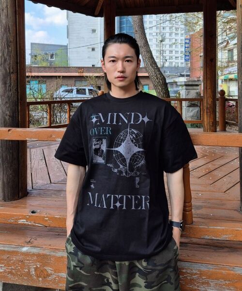 Verdnt（バーダント）の「マインド半袖Tシャツ[ブラック]（Tシャツ/カットソー・レディース・ブラック・SMALL/MEDIUM/LARGE/X-SMALL）」の10枚目の写真