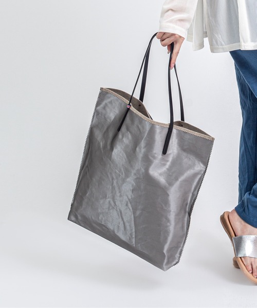 Jack Gomme（ジャックゴム）の「【JACK GOMME】トートバッグ　AMIE Sac cabas（トートバッグ・レディース・チェリーピンク/ダークグリーン/アッシュブラウン/ブラック/オレンジ/クリーム/シルバー・FREE）」の12枚目の写真