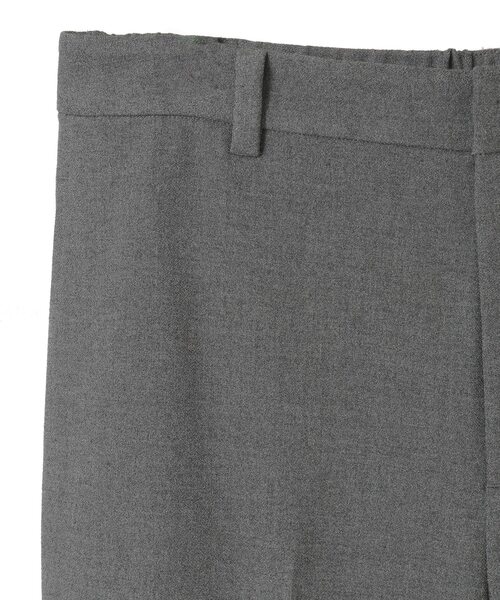 SOFFITTO（ソフィット）の「後ろゴム裏起毛ストレッチセミフレアーパンツ（その他パンツ・レディース・ブラック/オフホワイト・S/M）」の3枚目の写真