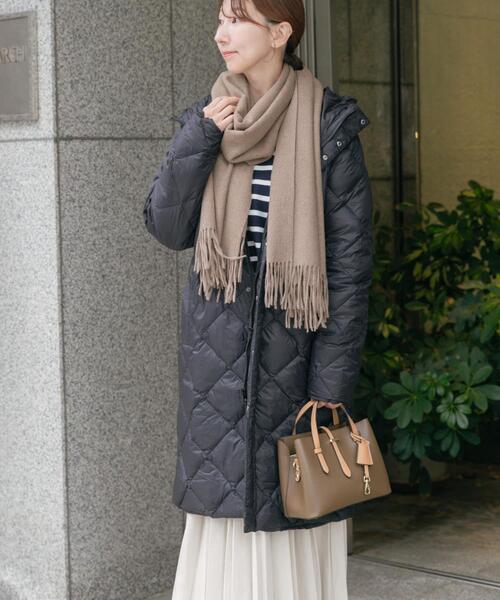 ITEMS URBANRESEARCH(アイテムズ アーバンリサーチ)の「TAION HOOD LONG DOWN JACKET(ダウンジャケット/コート・レディース・ブラック/オフホワイト/ブラウン系その他・MEDIUM/LARGE/X-LARGE)」の21枚目の写真