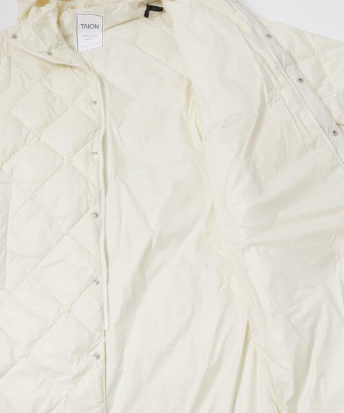 ITEMS URBANRESEARCH(アイテムズ アーバンリサーチ)の「TAION HOOD LONG DOWN JACKET(ダウンジャケット/コート・レディース・ブラック/オフホワイト/ブラウン系その他・MEDIUM/LARGE/X-LARGE)」の15枚目の写真