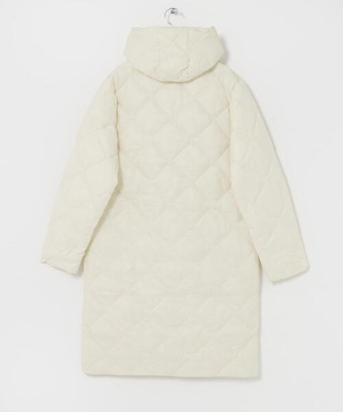 ITEMS URBANRESEARCH(アイテムズ アーバンリサーチ)の「TAION HOOD LONG DOWN JACKET(ダウンジャケット/コート・レディース・ブラック/オフホワイト/ブラウン系その他・MEDIUM/LARGE/X-LARGE)」の16枚目の写真