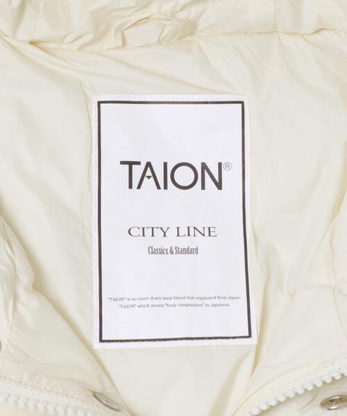 ITEMS URBANRESEARCH(アイテムズ アーバンリサーチ)の「TAION HOOD LONG DOWN JACKET(ダウンジャケット/コート・レディース・ブラック/オフホワイト/ブラウン系その他・MEDIUM/LARGE/X-LARGE)」の18枚目の写真
