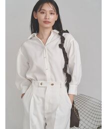 TONAL（トーナル）の「マルチセットタックショルダーパール釦シャツ（シャツ/ブラウス）」