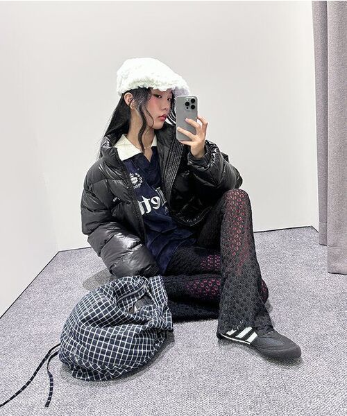 FENNEC（フェネック）の「LASSIE BAG - CHECK NAVY（メッセンジャーバッグ・レディース・その他・FREE）」の17枚目の写真