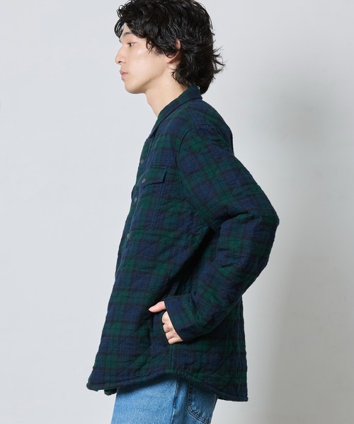 L.L.Bean(エルエルビーン)の「キルト・スコッチ・プラッド・フランネル・シャツ・ジャック 米国フィット・レギュラー(シャツ/ブラウス・メンズ・グレー系その他/ブルー系その他2/ブルー系その他/ブラウン系その他・LARGE/MEDIUM/SMALL)」の7枚目の写真