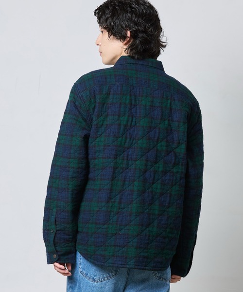 L.L.Bean(エルエルビーン)の「キルト・スコッチ・プラッド・フランネル・シャツ・ジャック 米国フィット・レギュラー(シャツ/ブラウス・メンズ・グレー系その他/ブルー系その他2/ブルー系その他/ブラウン系その他・LARGE/MEDIUM/SMALL)」の8枚目の写真