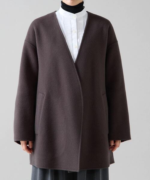 Tiara（ティアラ）の「ノーカラービッグコート（その他アウター）」 - WEAR