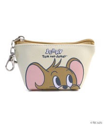TOM&JERRY（トムアンドジェリー）の「【公式】トムとジェリー　三角ミニポーチ（ポーチ）」