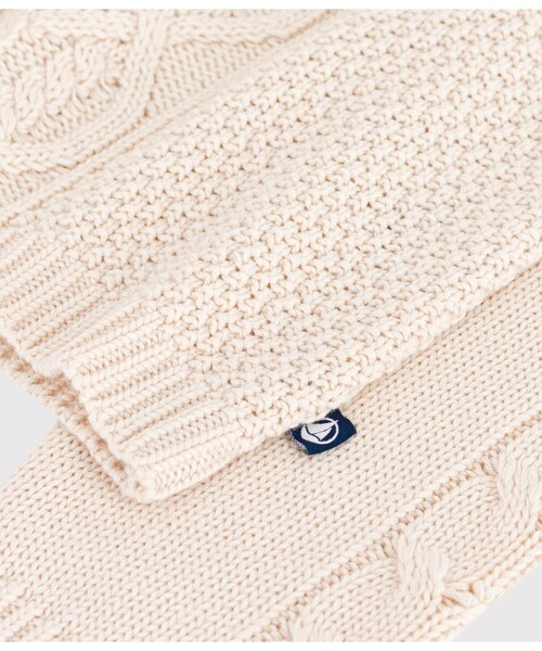 PETIT BATEAU(プチバトー)の「ニットプルオーバー(ニット/セーター・レディース・ホワイト・XX-SMALL/X-SMALL/SMALL/MEDIUM)」の7枚目の写真