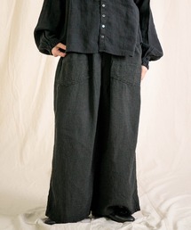 Brocante（ブロカント）の「[Brocante / ブロカント] 綿麻ギンガムチェック デフォルメエペパンツ（その他パンツ）」