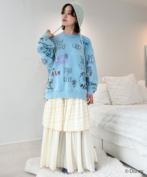 Disney(ディズニー)の「【Disney】ズートピア/総柄VINTAGE加工スウェット ユニセックス(スウェット・レディース・グレー/ブルー/オレンジ・FREE)」の20枚目の写真