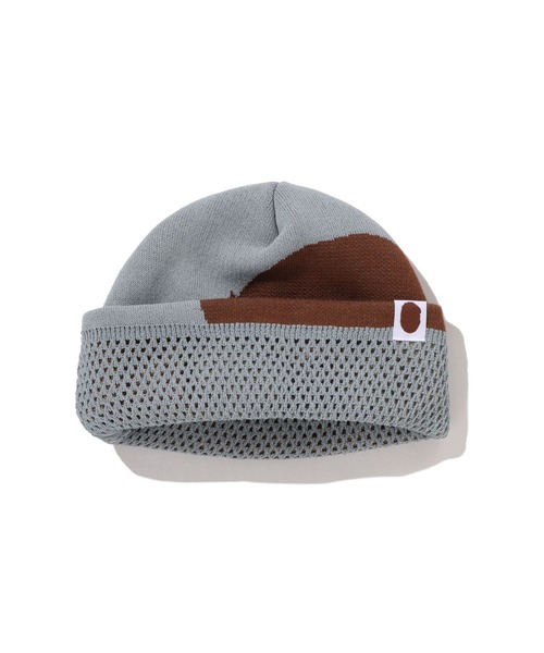 A BATHING APE（アベイシングエイプ）の「APE HEAD KNIT CAP（ハット・メンズ・グレー/ブラック/ネイビー・FREE）」の12枚目の写真