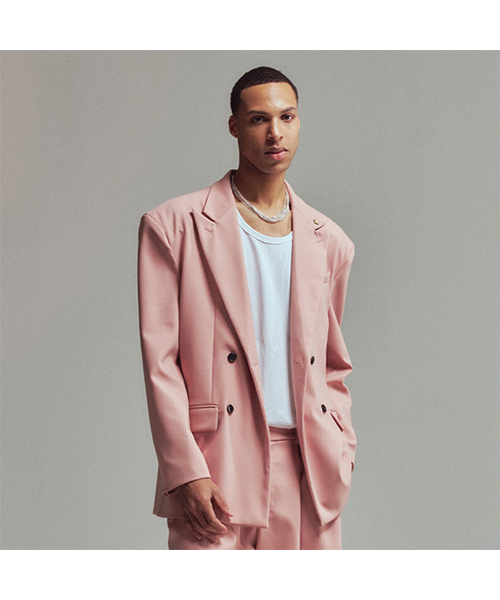 メンズのテーラードジャケット（ピンク系）一覧 - WEAR