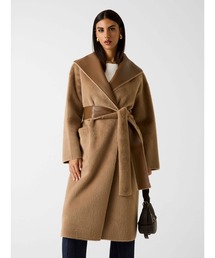 Guess | INES Reversible Faux Lthr Coat ロングコート リバーシブル(ムートンコート)