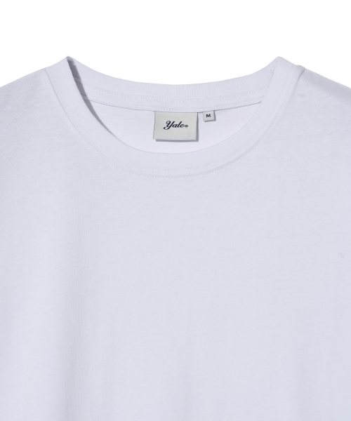 YALE（イェール）の「[プレミアムコットン] ウィメンズ記者コットン半袖Tシャツ ホワイト（Tシャツ/カットソー・レディース・その他・SMALL/MEDIUM/LARGE/X-SMALL）」の4枚目の写真