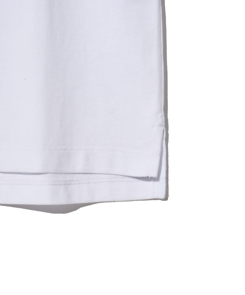 YALE（イェール）の「[プレミアムコットン] ウィメンズ記者コットン半袖Tシャツ ホワイト（Tシャツ/カットソー・レディース・その他・SMALL/MEDIUM/LARGE/X-SMALL）」の6枚目の写真