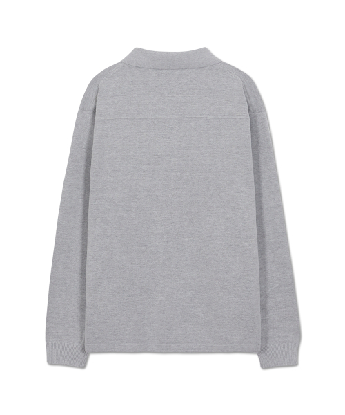 WEST GRAND BOULEVARD(ウエストグランドブルバード)の「メルシー セミオーバーハイネックカラー カーディガン FOG GREY(カーディガン/ボレロ・レディース・その他・SMALL/MEDIUM/LARGE)」の2枚目の写真