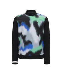 M CAMO PATTERN WOVEN SWEATER_RB