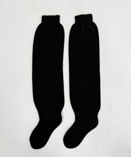 WEGO（ウィゴー）の「WEGO/ボリュームルーズソックス（ソックス/靴下・レディース・ブラック/ホワイト・23-25cm）」の4枚目の写真