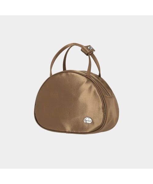 MARHEN.J(マルヘンジェイ)の「Stone Satin Mini Tote Bag(トートバッグ・レディース・クリーム/ピンク系その他/ブラウン/ブラック/スカイブルー・FREE)」の2枚目の写真