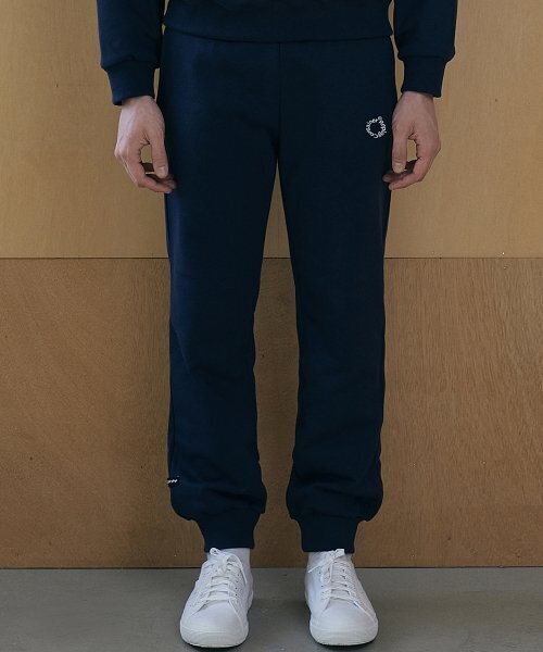replaycontainer(リプレイコンテナ)の「RC round logo jogger pants (navy)(スウェットパンツ・メンズ・その他・FREE)」の1枚目の写真
