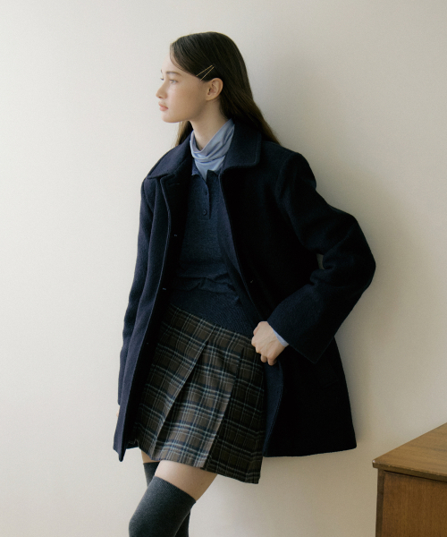 REORG(リオルグ)の「EOT CHECKERED PLEATS MINI SKIRT BROWN(スカート・レディース・その他・SMALL/MEDIUM/LARGE)」の3枚目の写真