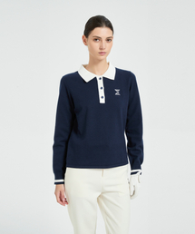 E.PARCA（イパルカ）の「ノーブルエコールニットトップス（ニット/セーター）」