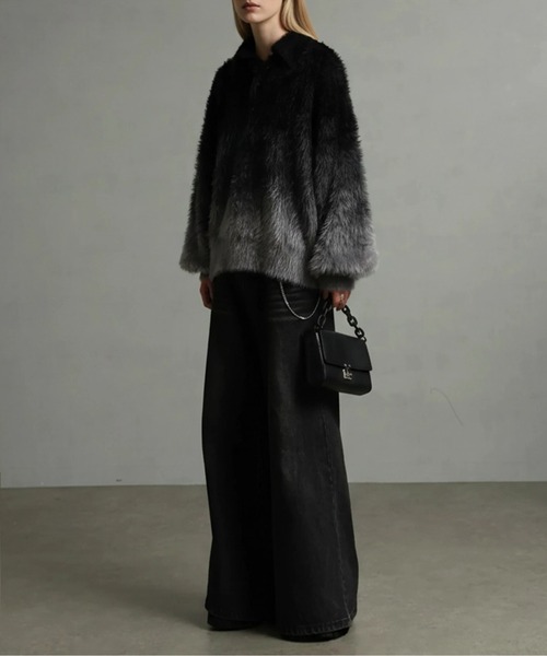 welise×ELLUV】-Limited- エレガンスヘビーシャギーニット