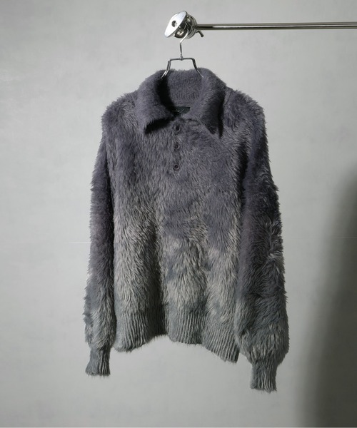 welise×ELLUV】-Limited- エレガンスヘビーシャギーニット