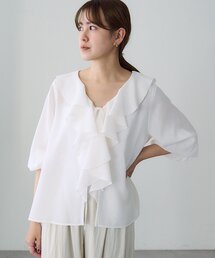 SHENERY | フリルカラーブラウス(シャツ/ブラウス)