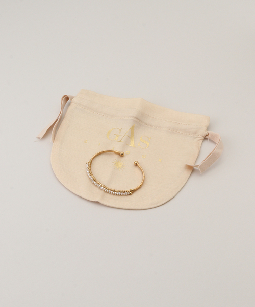 GAS BIJOUX（ガスビジュー）の「Gas Bijoux/ガス ビジュー マザーオブパールブレスレット（ブレスレット・レディース・ゴールド・FREE）」の7枚目の写真