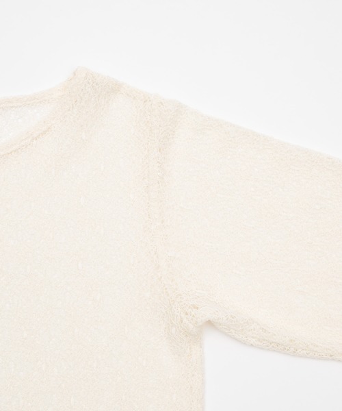 nuance sheer tops/ニュアンスシアートップス（Tシャツ/カットソー